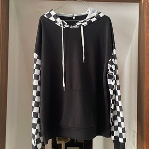 Checkered hoodie